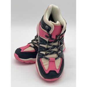 Crown Vintage Girls Hiking Boots Size 13 Navy & Pink Outdoor Footwear
